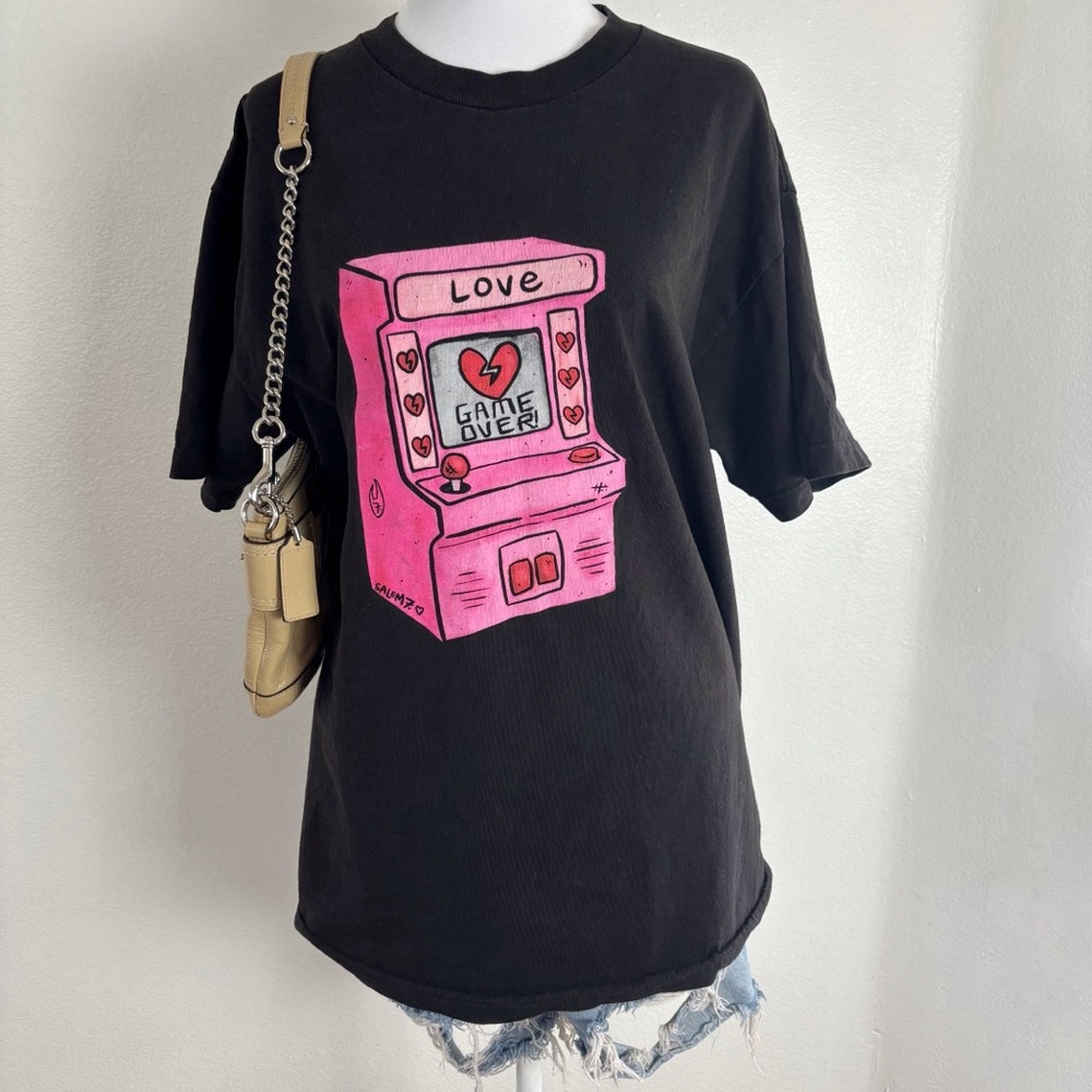 Salem7 “Game Over” Graphic Tee – Size Large